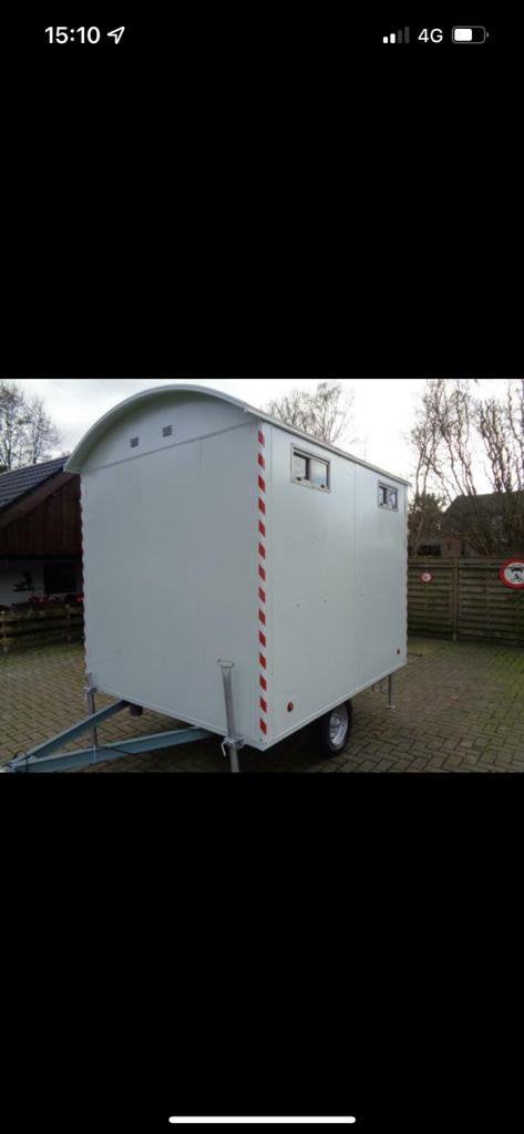 Nette wc wagen te huur, Ophalen of Verzenden, Zo goed als nieuw