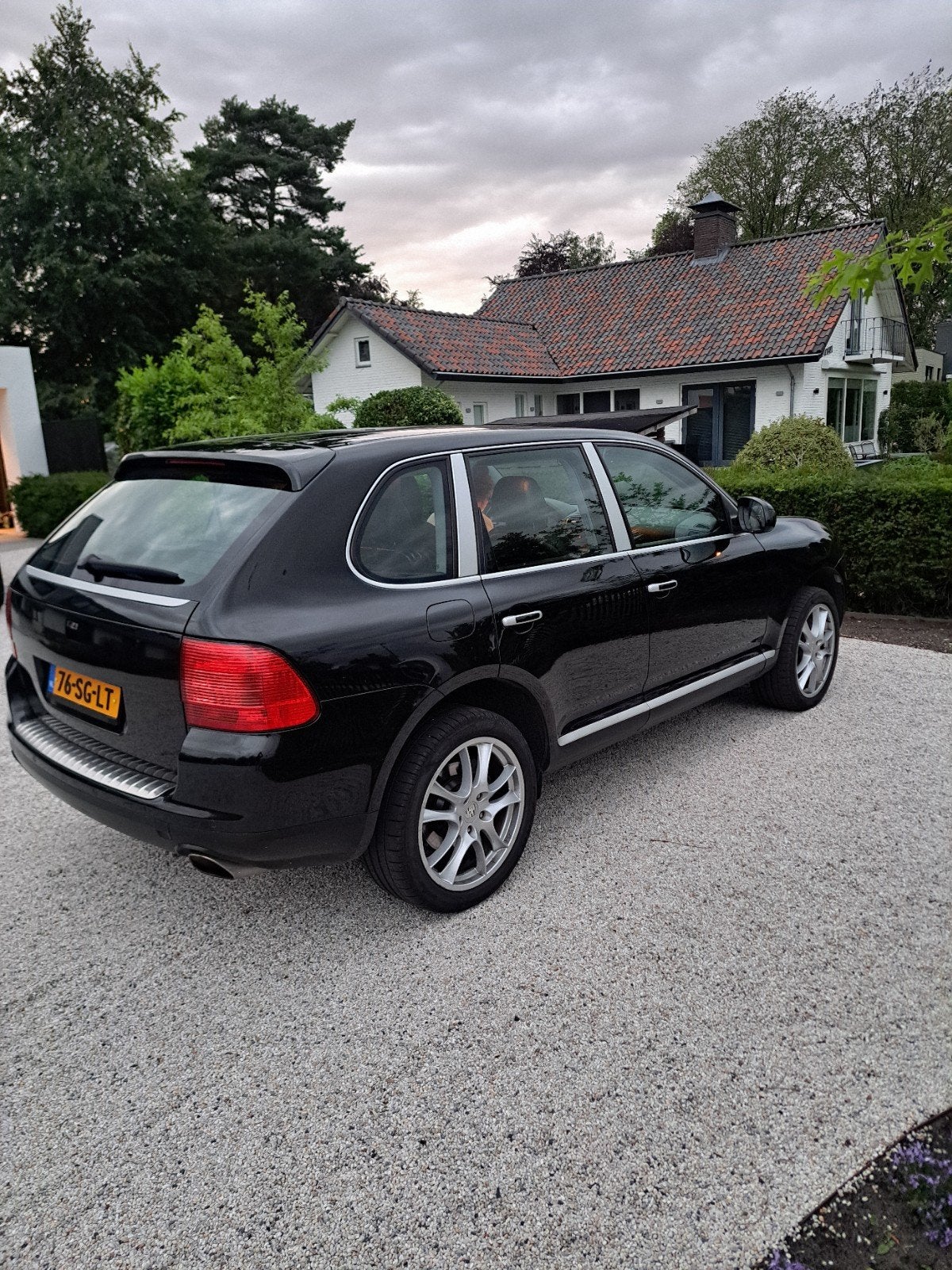 Porsche Cayenne 3.2 Tiptronic S 2006  Nieuwe banden en Apk, Auto's, Porsche, Automaat, Cayenne, Zwart, 3189 cc