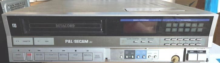 Sanyo Betacord VTC-M10 Videorecorder - Vintage Betamax, Audio, Tv en Foto, Videospelers, Ophalen of Verzenden, Gebruikt, Betamax-speler of -recorder