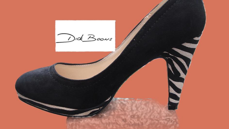 DICK BOONS 💐zwart +zebraprint pumps mt 40, Kleding | Dames, Schoenen, Pumps, Verzenden, Zwart, Zo goed als nieuw