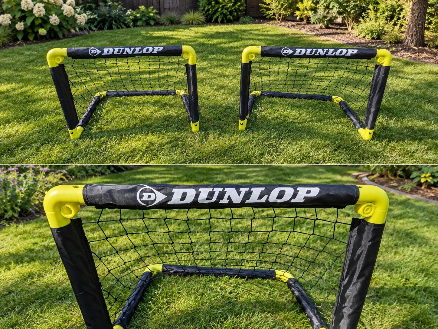 Dunlop Voetbaldoeltjes Set van 2 - Opvouwbaar & Compact, Ophalen of Verzenden, Zo goed als nieuw, Overige typen