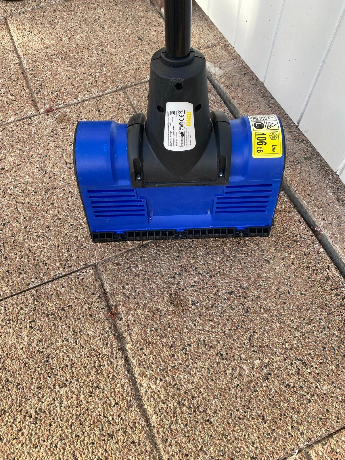 Kinzo Ecoline Sneeuwblazer 1300 W, Ophalen, Gebruikt