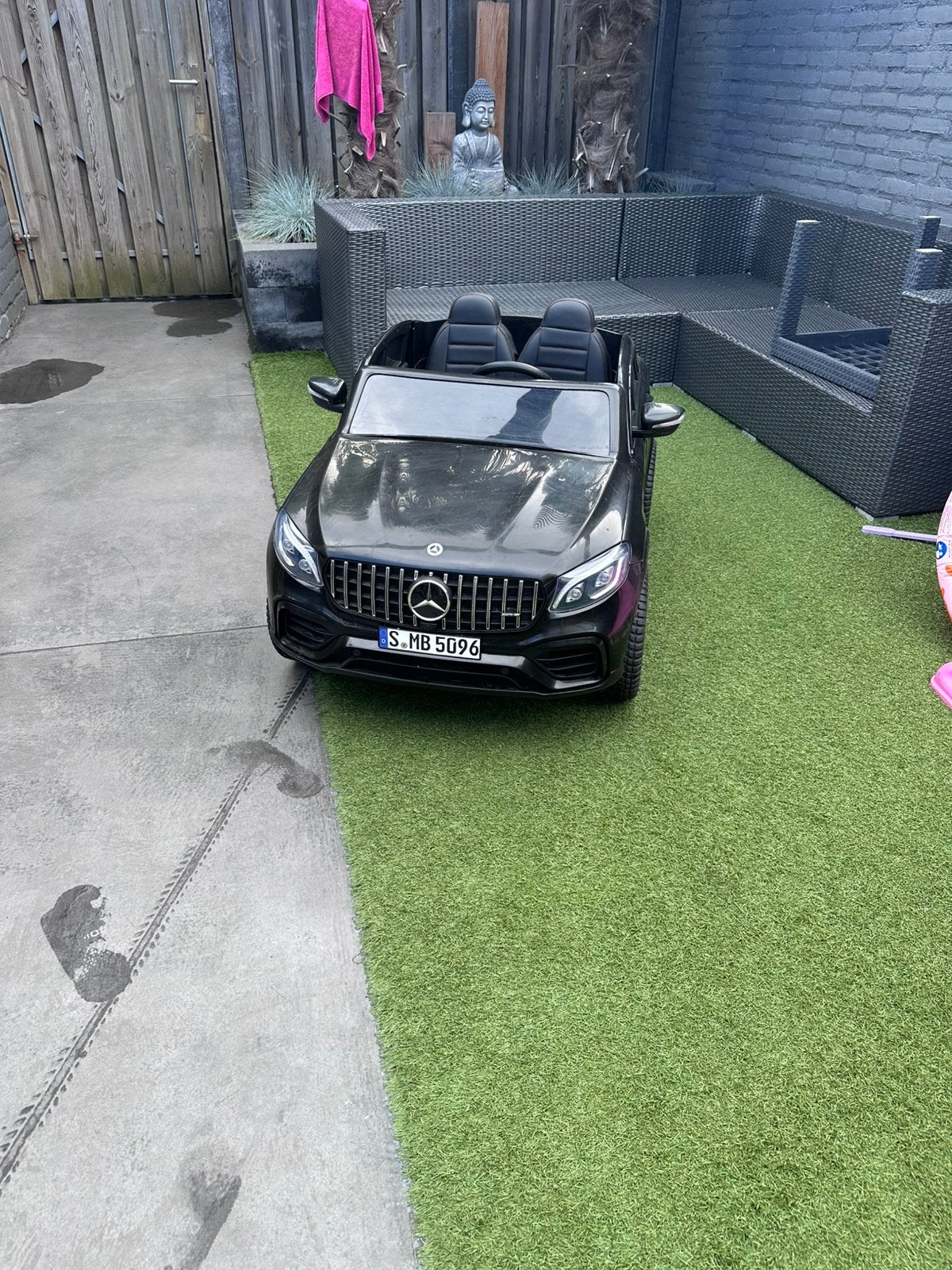 Elektrische kinderauto, Ophalen, Gebruikt