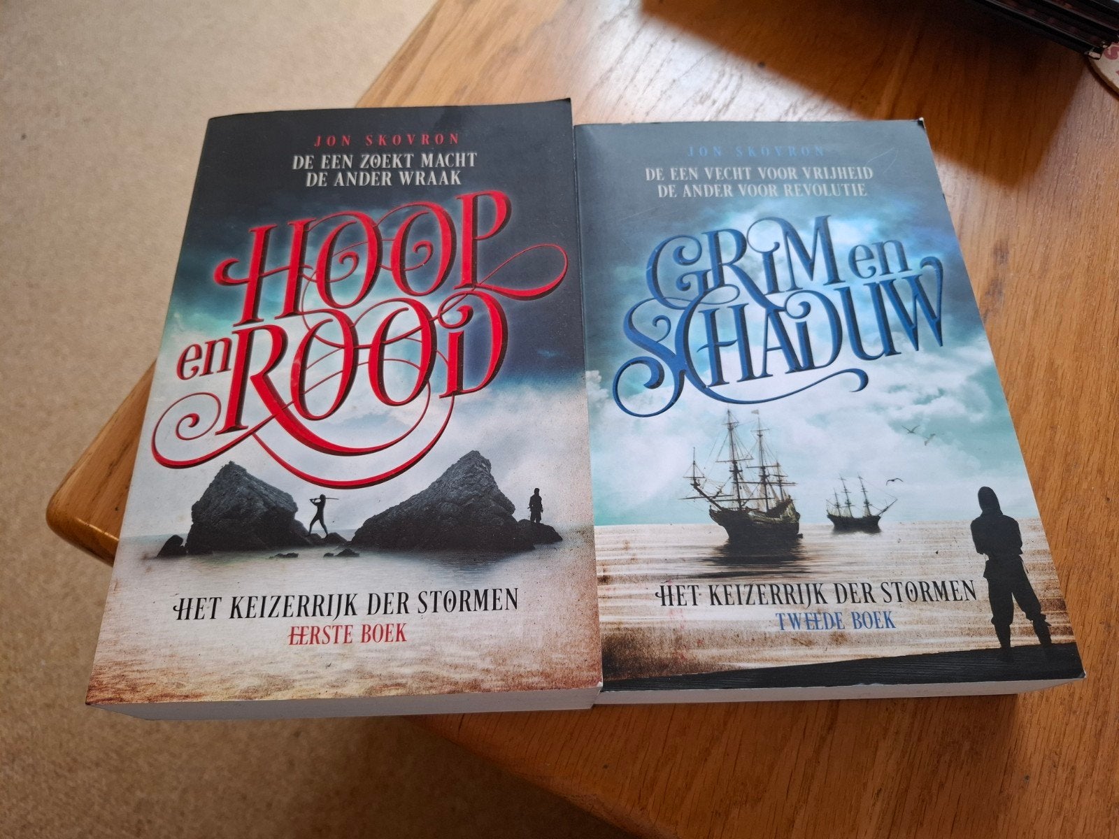 Het Keizerrijk Der Stormen Boek 1 & 2 - Jon Skovron (Nieuw), Ophalen of Verzenden, Nieuw, Jon Skovron