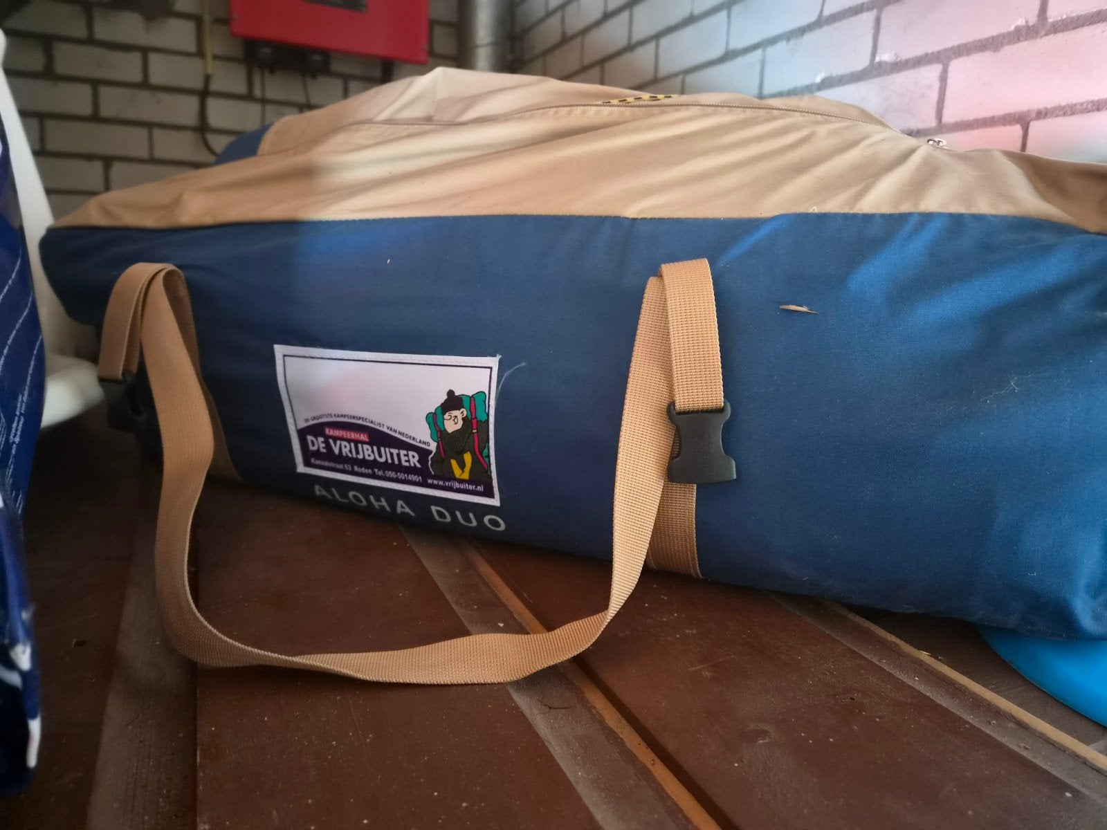 De Vrijbuiter Aloha Duo tent - 2-persoons tent, Ophalen, Gebruikt, Tot en met 2