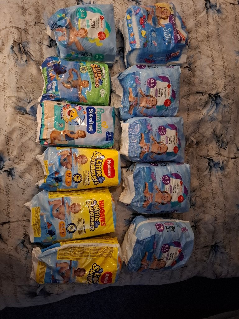 Zwemluiers ongeopend, Ophalen, Nieuw