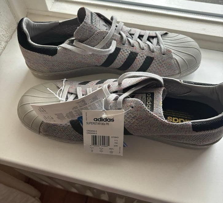 Adidas Superstar 80s PK Sneakers - Nieuw met labels 46 2/3, Overige kleuren, Nieuw, Ophalen of Verzenden, Sneakers of Gympen