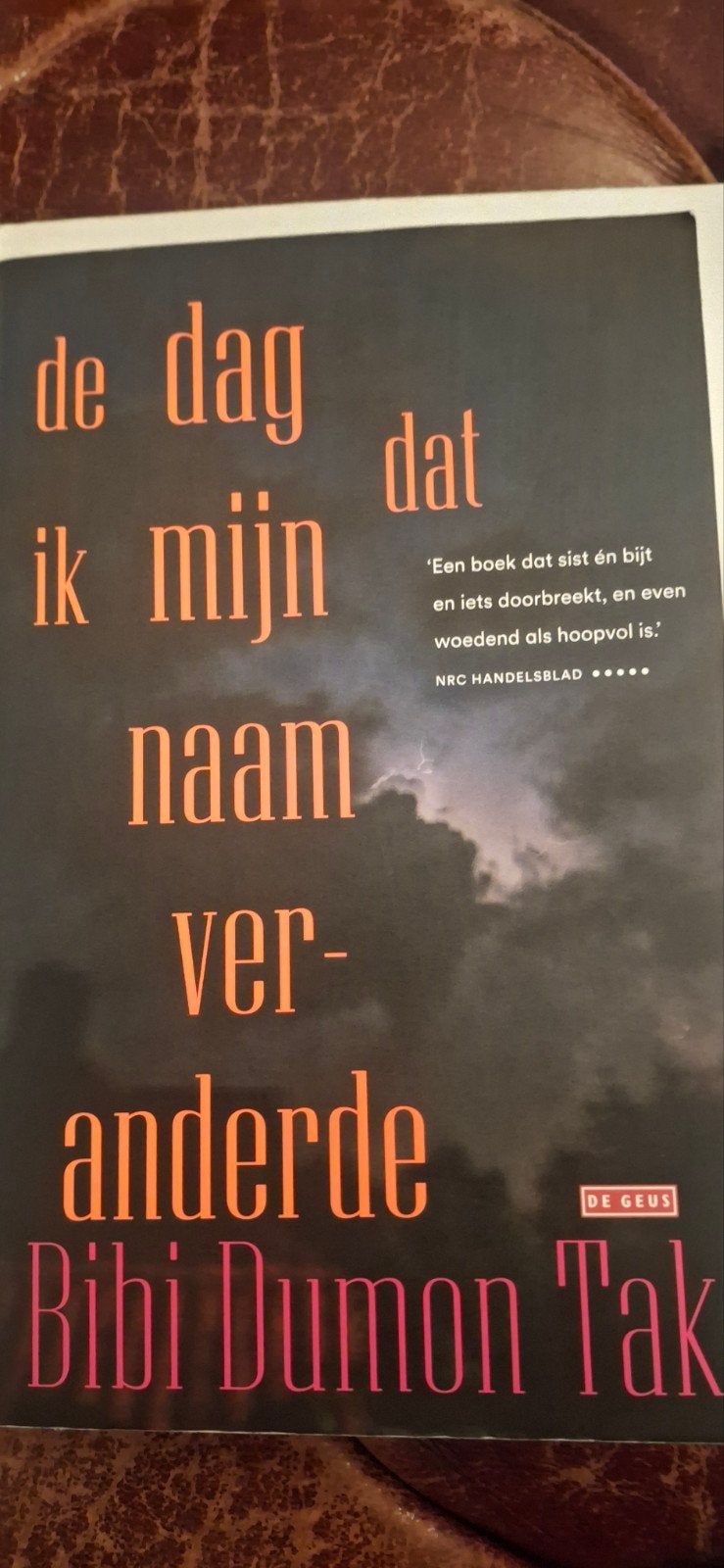 De dag dat ik mijn naam veranderde - Bibi Dumon Tak, Ophalen of Verzenden, Zo goed als nieuw, Bibi Dumon Tak, Nederland