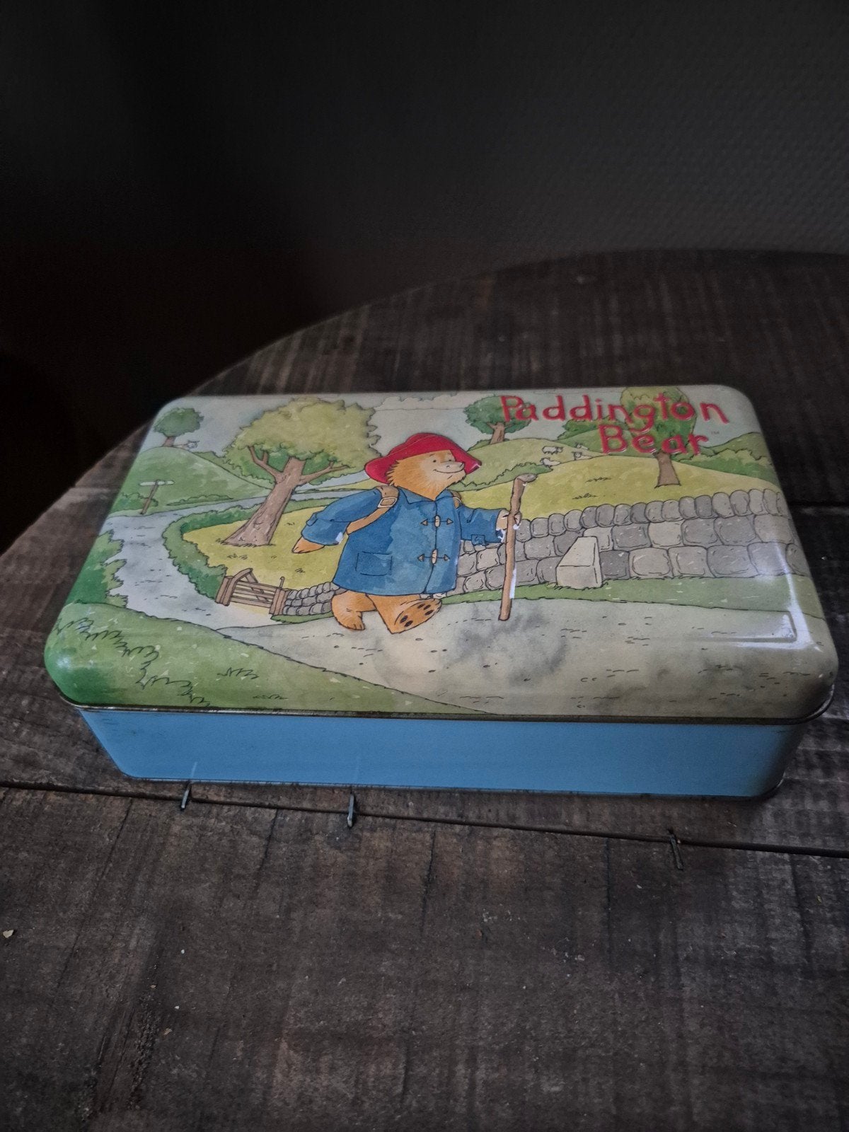 Douwe egberts beertje paddington blik, Verzamelen, Blikken, Ophalen of Verzenden, Gebruikt, Koffie, Douwe Egberts