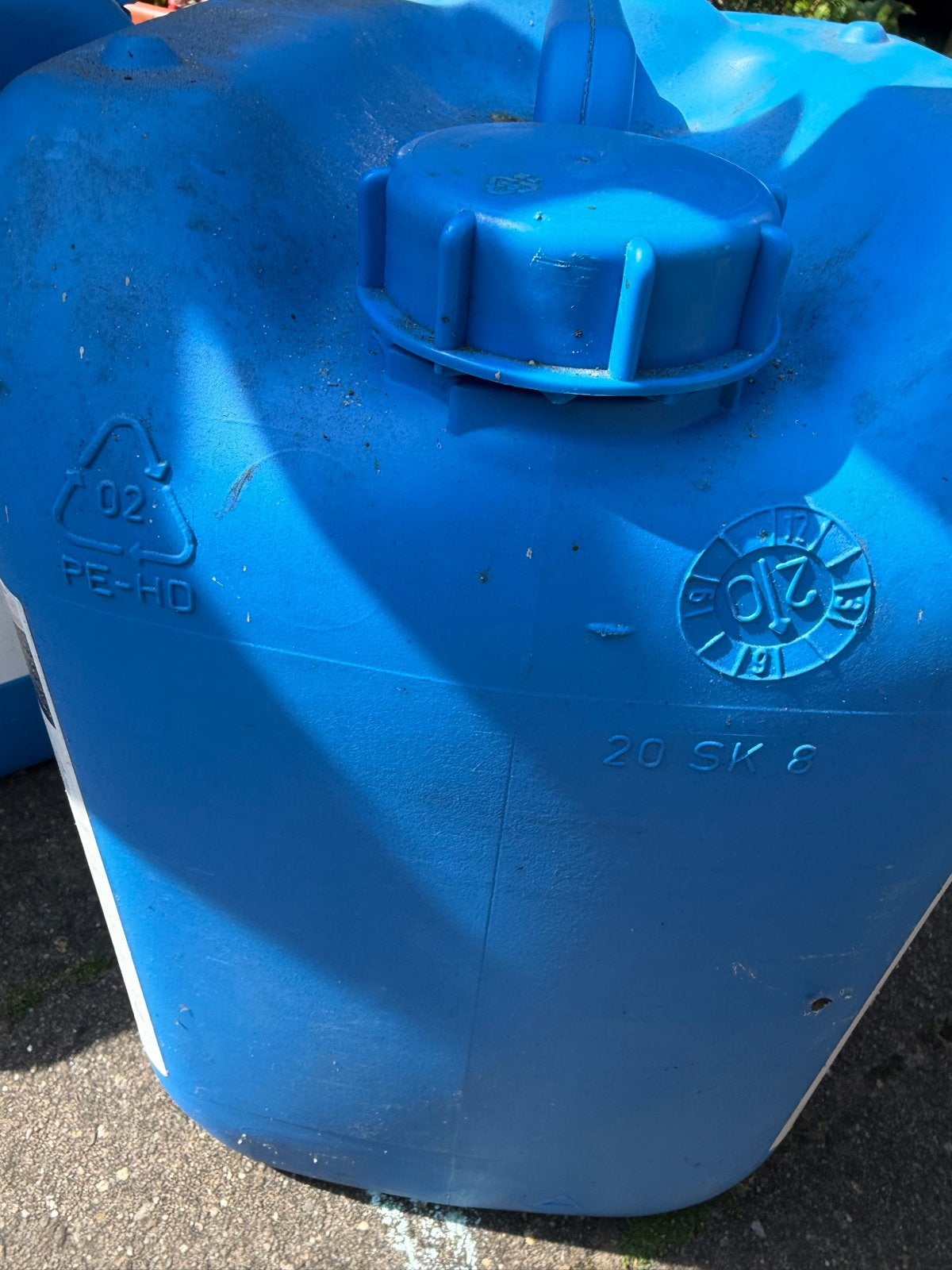 Jerrycans 20L - PE-HD kunststof, Ophalen of Verzenden
