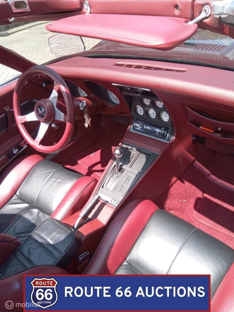 Chevrolet Corvette Stingray | 1974 | Route 66 Auctions, Overige carrosserieën, Chevrolet, Zwart, Bedrijf