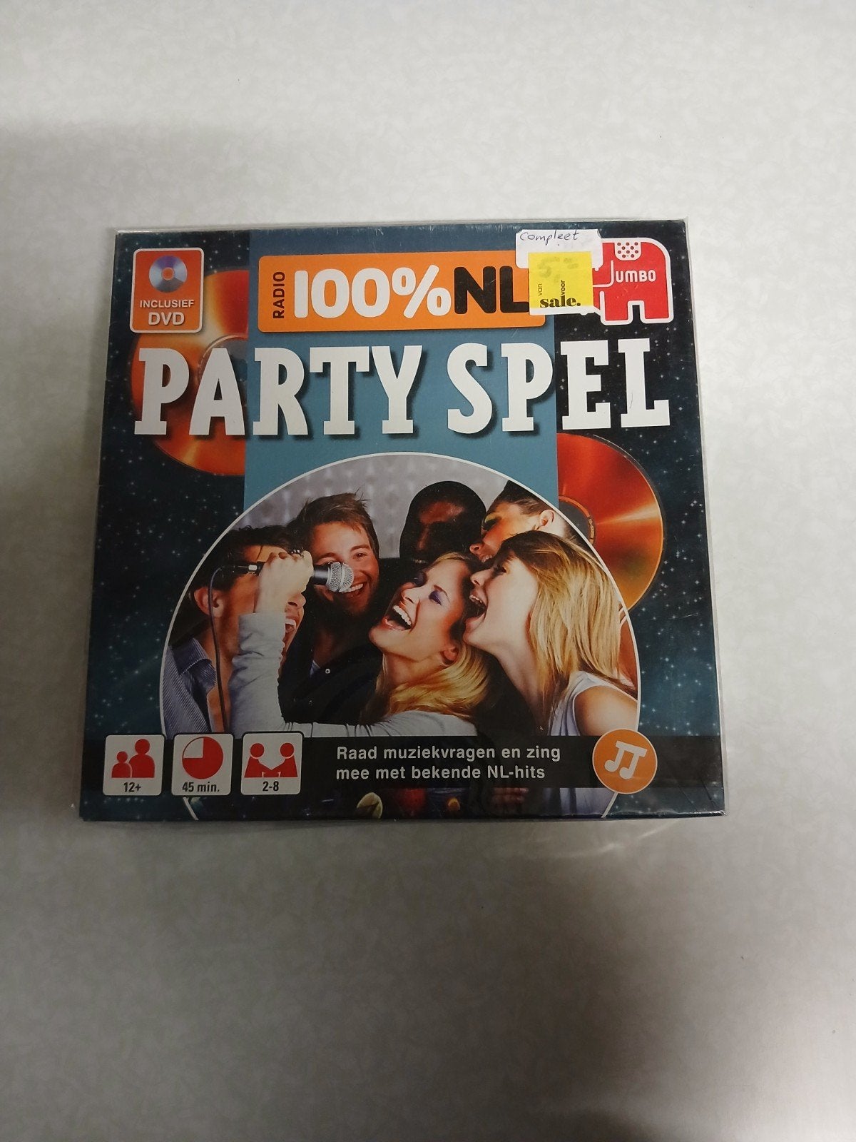 Radio 100% NL Party Spel - Inclusief DVD, Vijf spelers of meer, Ophalen, Gebruikt, Jumbo