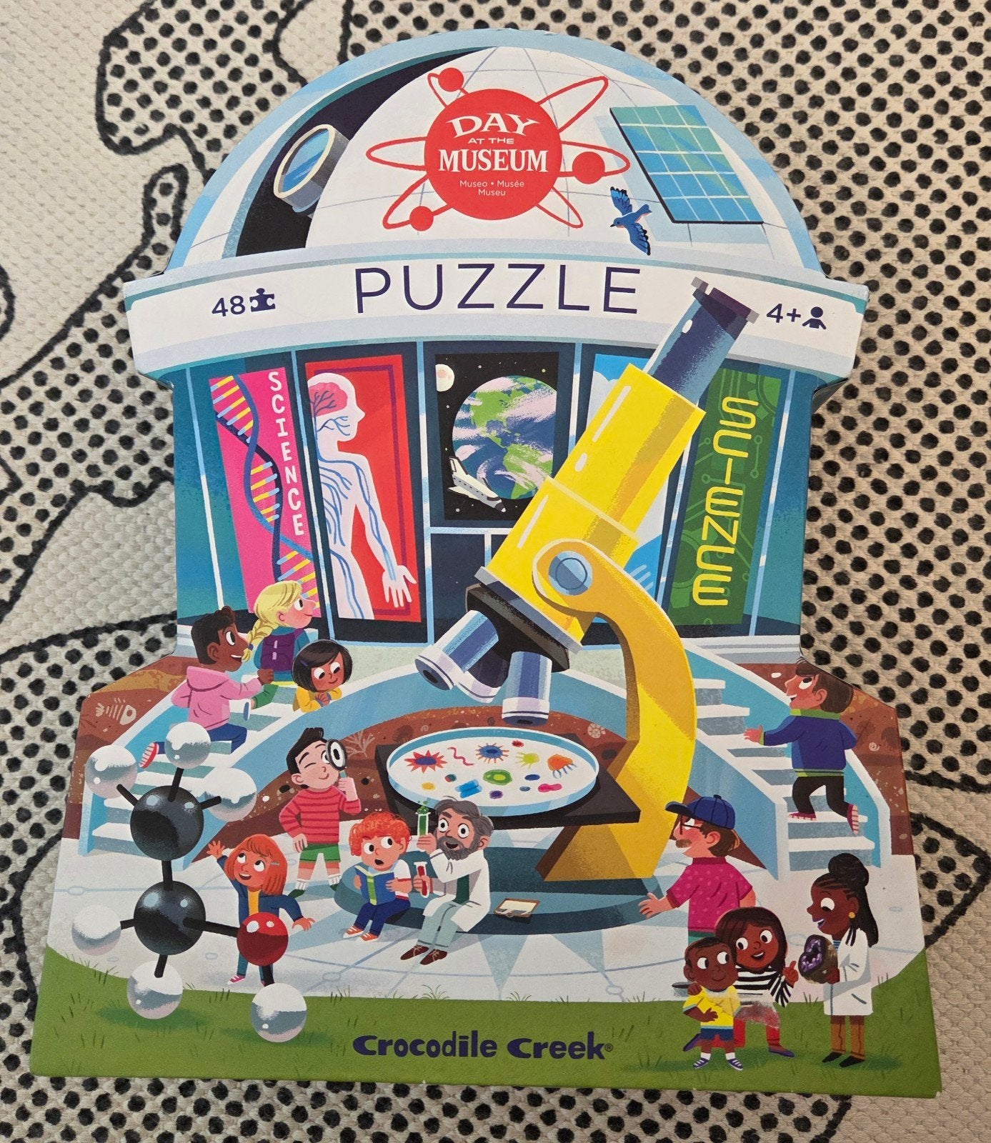 Puzzel Crocodile Creek, Day at the museum, Kinderen en Baby's, Ophalen, 10 tot 50 stukjes, Zo goed als nieuw