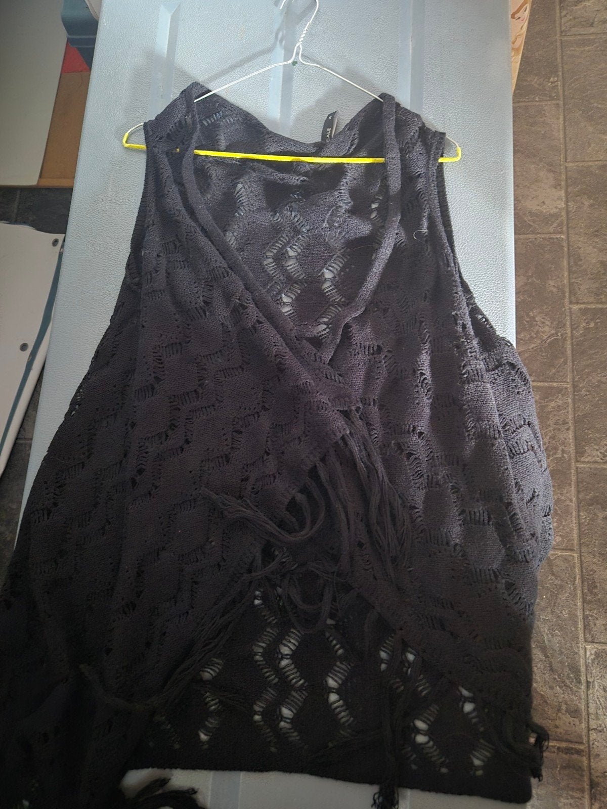 Leuk hes vest pinkpop festival  ibiza  boho style, Ophalen of Verzenden, Zo goed als nieuw