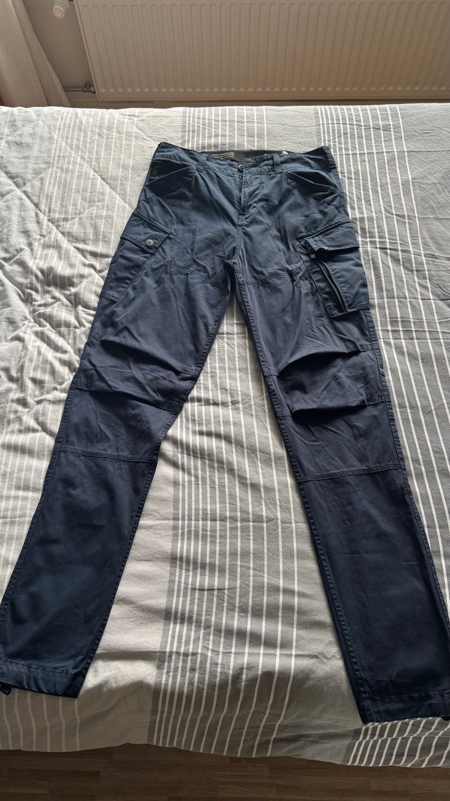 G-Star Raw Cargo Broek - Maat 31/38, Verzenden, Zo goed als nieuw, Overige maten, Blauw
