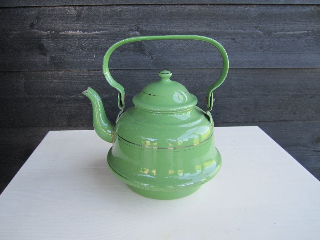 Zak Waterketel groen, Ophalen