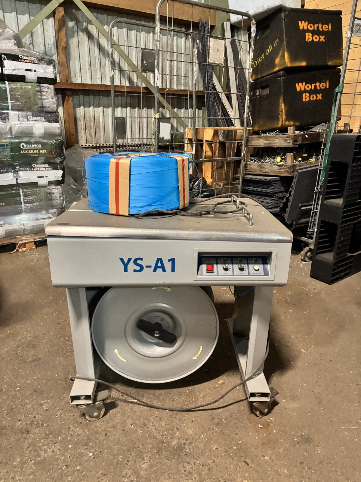 YS-A1 omsnoeringsmachine met blauwe band, Ophalen, Zo goed als nieuw, Overige typen, Overige merken
