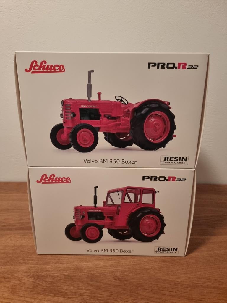 Set Volvo BM 350 Boxer Schuco, Ophalen of Verzenden, Nieuw, Tractor of Landbouw, Schuco