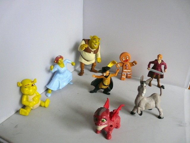 McDonalds 2007 # Shrek, Ophalen of Verzenden, Overige figuren, Zo goed als nieuw, Beeldje of Figuurtje