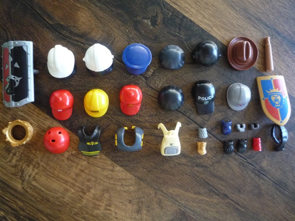 Playmobil hoofddeksels en accesoires, Kinderen en Baby's, Gebruikt, Losse onderdelen, Overige typen, Ophalen of Verzenden