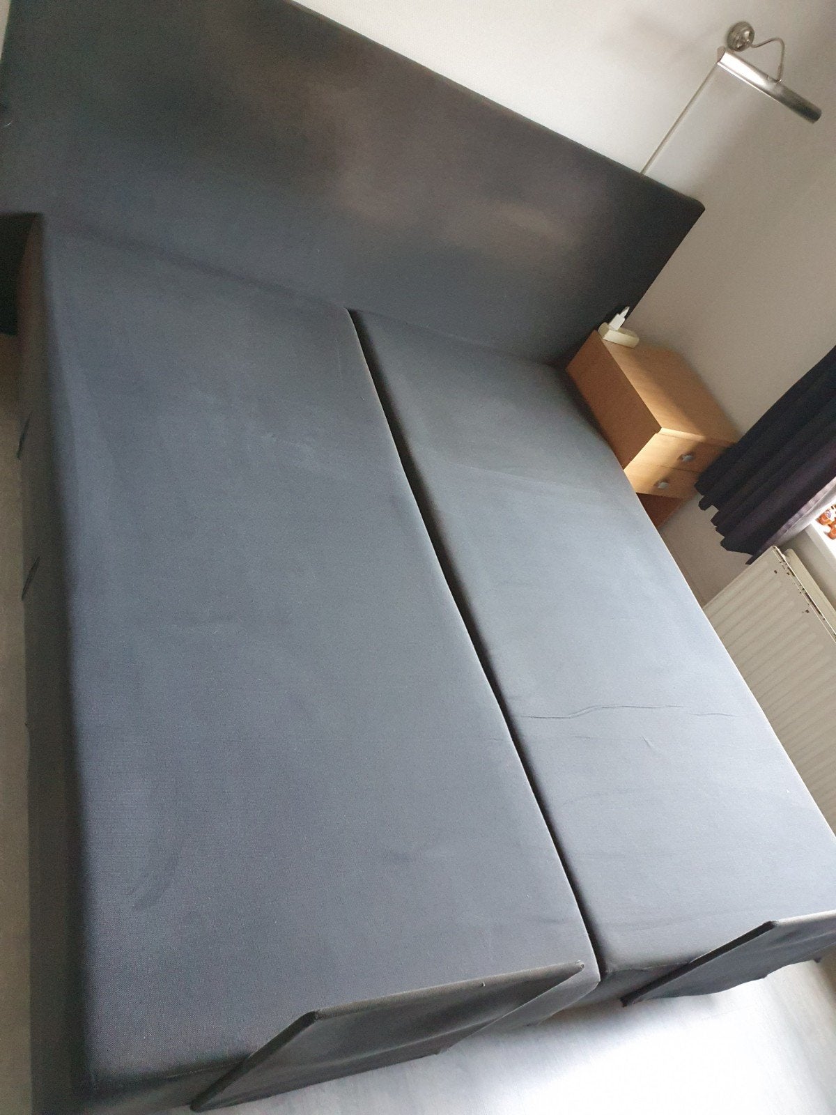 2 persoons elektrisch verstelbare boxspring gratis, Ophalen, Gebruikt, Tweepersoons, 180 cm