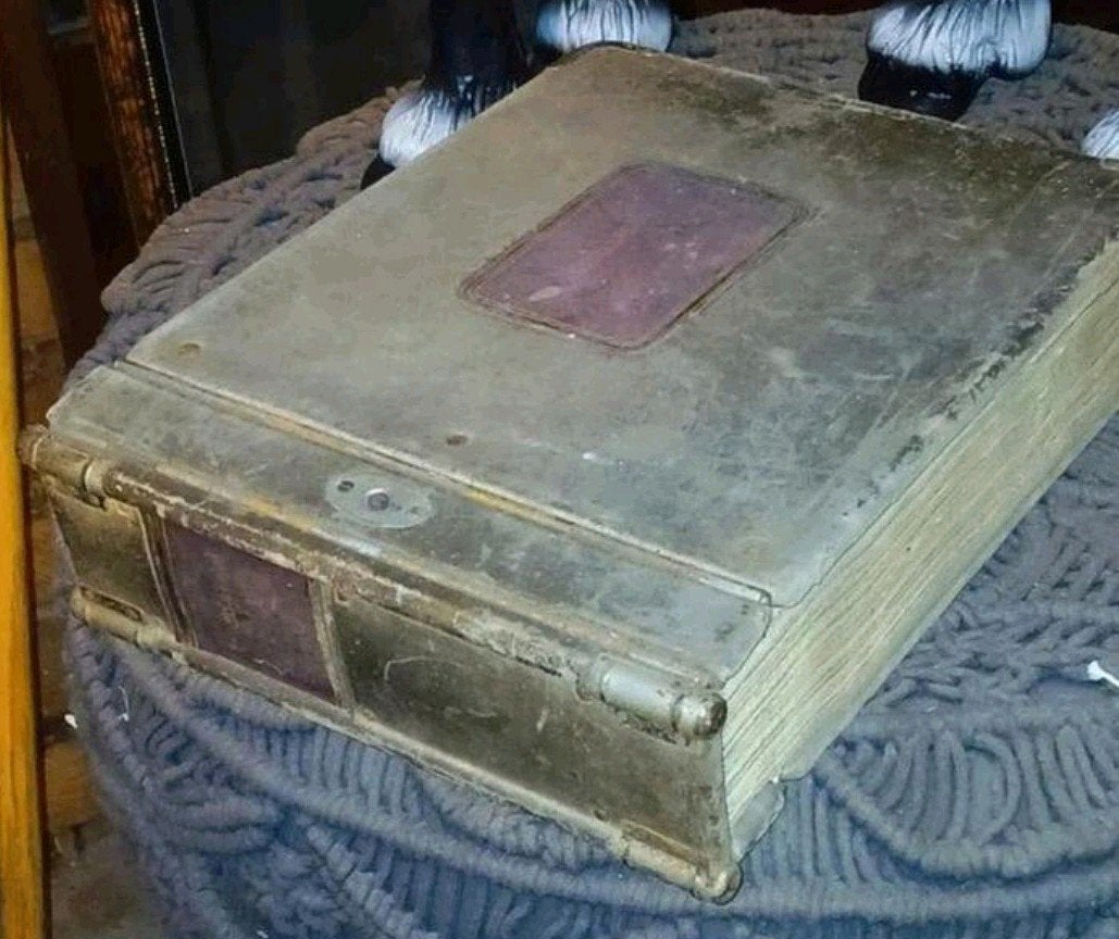 Antiek Soennecken's Losbladig Kantoorboek (1936), Antiek en Kunst, Ophalen of Verzenden