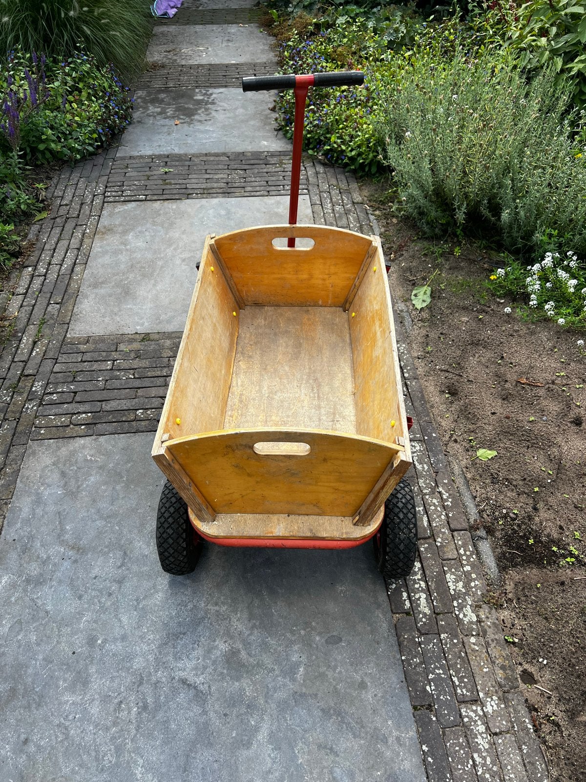 Houten bolderkar met afneembare wanden, Caravans en Kamperen, Ophalen, Gebruikt