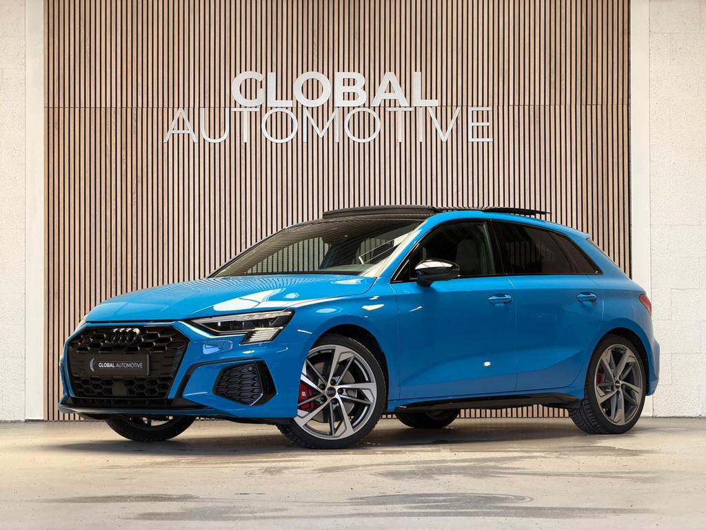 Audi A3 Sportback 2.0 TFSI S3 quattro - ABT 370PK - PANO - B, Auto's, Audi, Gebruikt, Zwart, 4 cilinders, 1984 cc