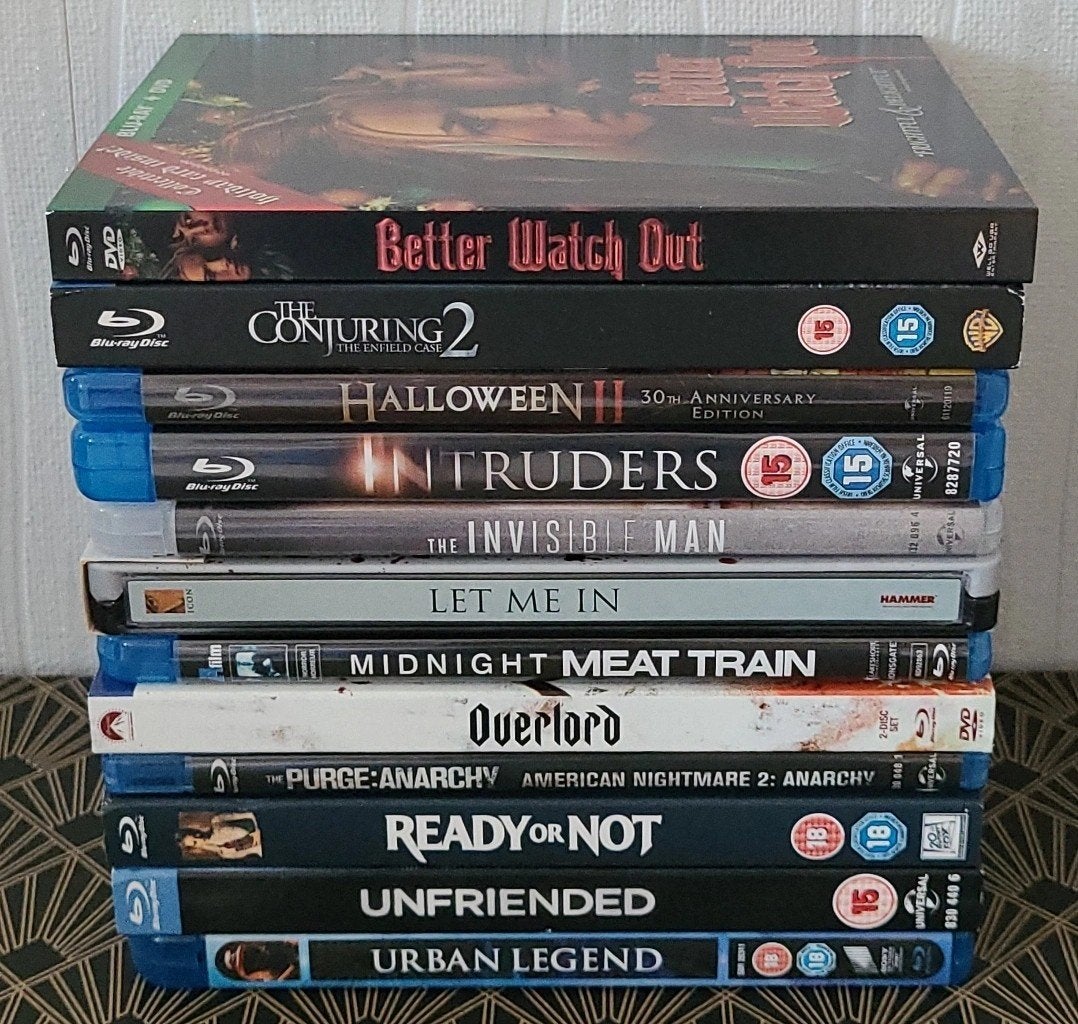 Diverse Horror Blu-ray's Te Koop - Zeldzaam - OP = OP, Cd's en Dvd's, Blu-ray, Verzenden, Zo goed als nieuw, Horror