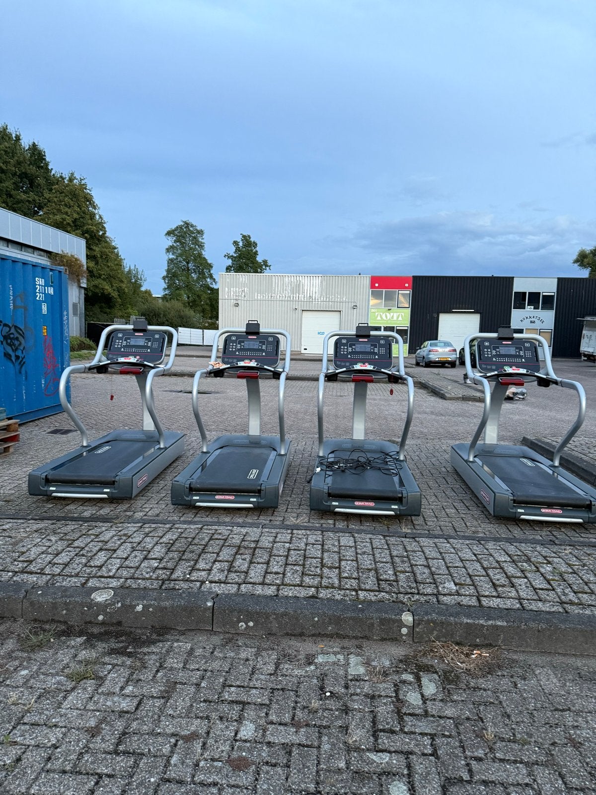 Star Trac Loopbanden - Set van 5- Gebruikt, Ophalen, Gebruikt, Metaal, Loopband