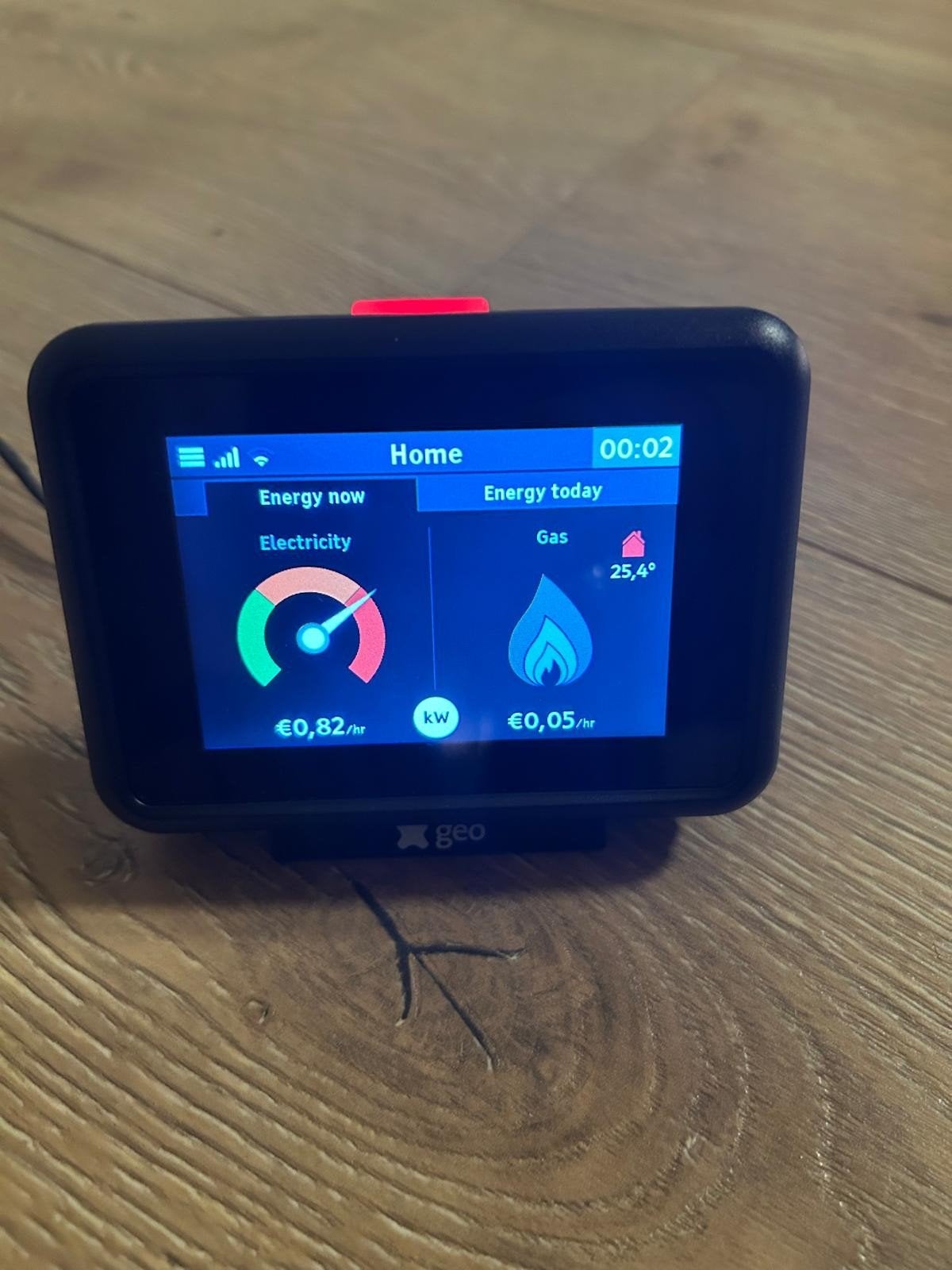 Geo Home Energie Monitor - Slimme Energieverbruiksmeter, Ophalen of Verzenden, Zo goed als nieuw, Overige merken, Overige typen