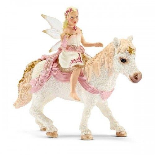 Schleich 70501 lelie elf te paard, Ophalen of Verzenden, Zo goed als nieuw
