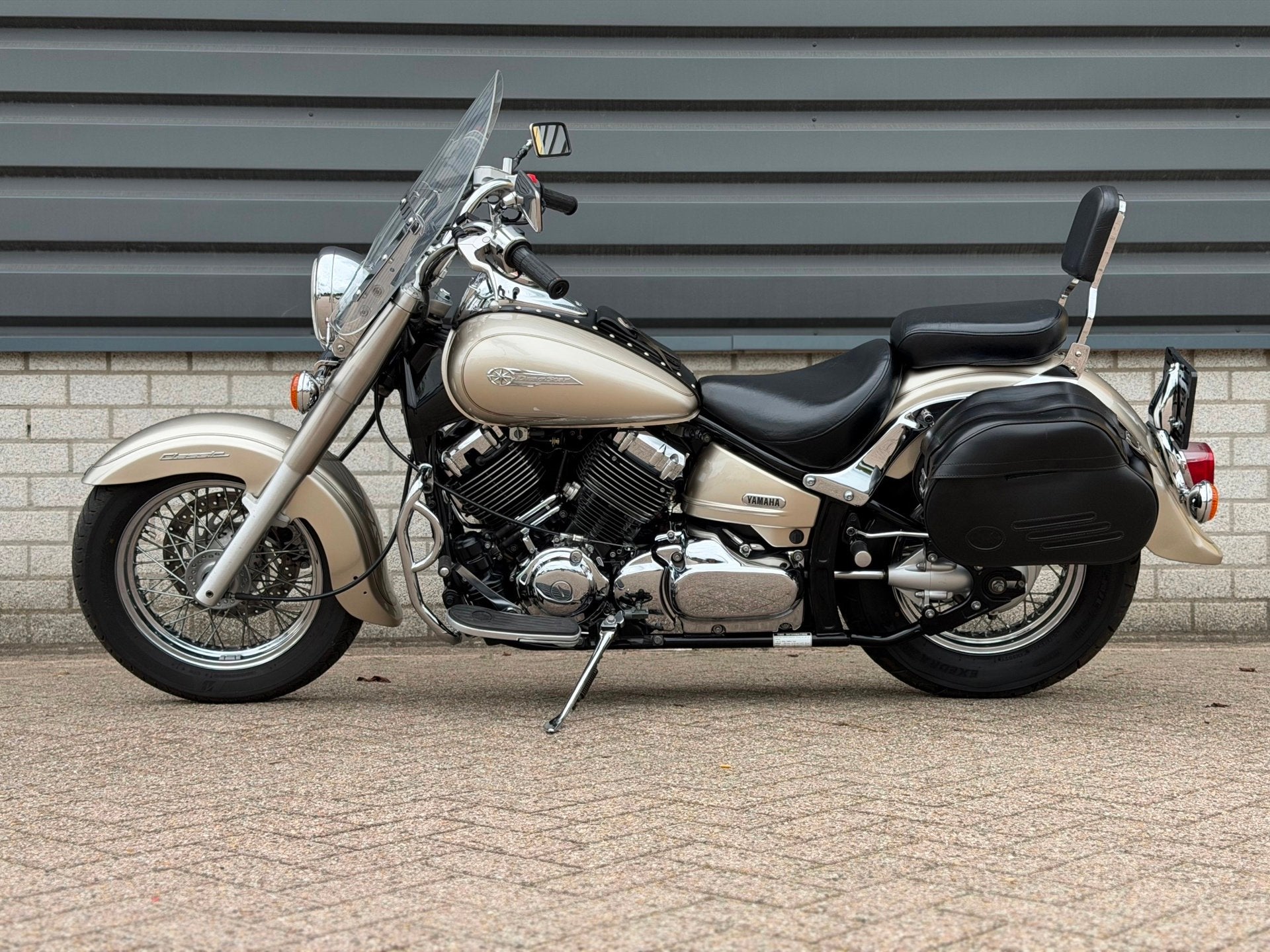 Yamaha XVS 650 DragStar chopper BJ 2006, Handvatverwarming, Handgeschakeld, 12 t/m 35 kW, 649 cc
