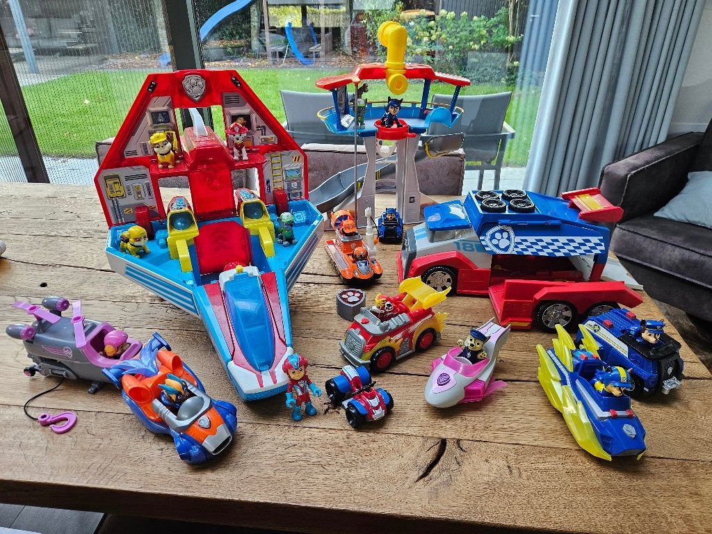 Gebruikte Paw Patrol spullen, Ophalen, Gebruikt