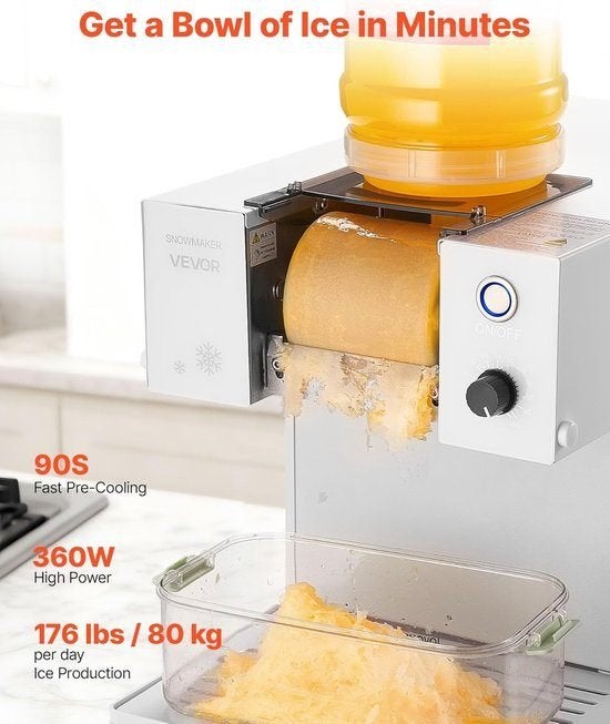 IJsmachine – Sneeuwijsmachine – IJsbreker – IJscrusher, Corvance B.V., Verzenden, Nieuw, Corvancebol@gmail.com