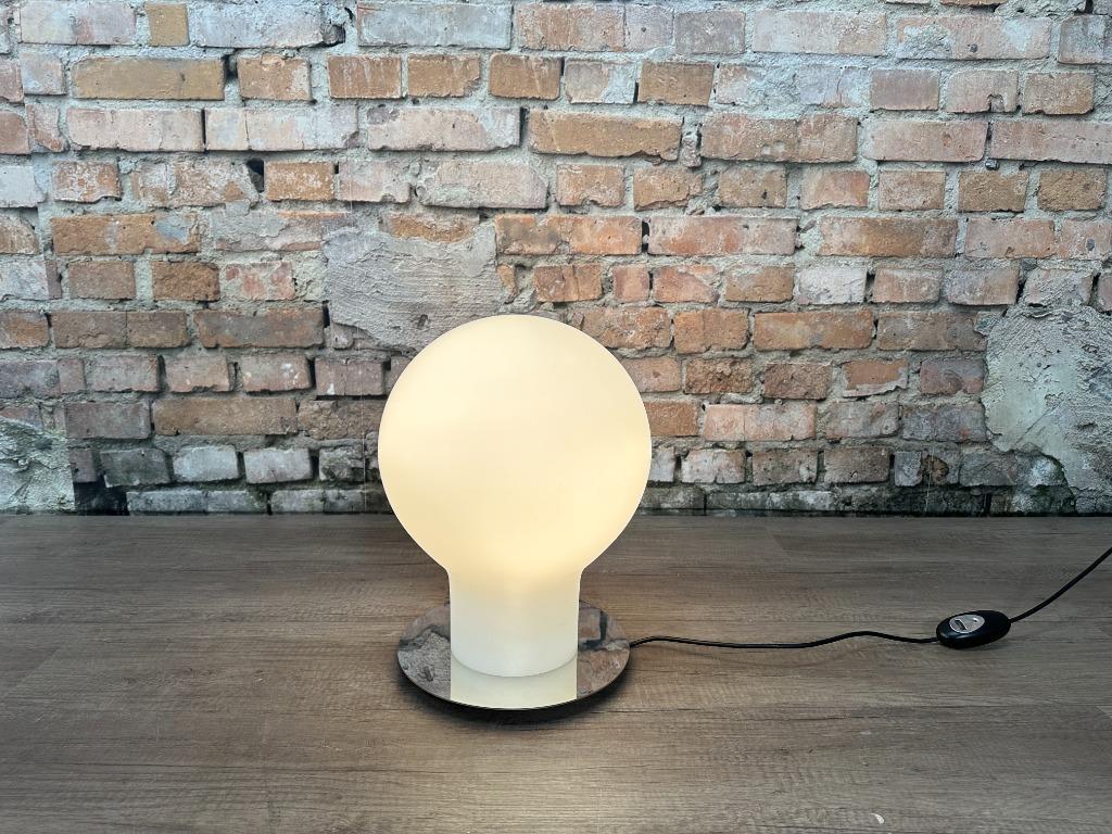 Oluce Denq 229 bij TheReSales, Huis en Inrichting, Lampen | Tafellampen, Ophalen of Verzenden, Nieuw, Glas, Minder dan 50 cm