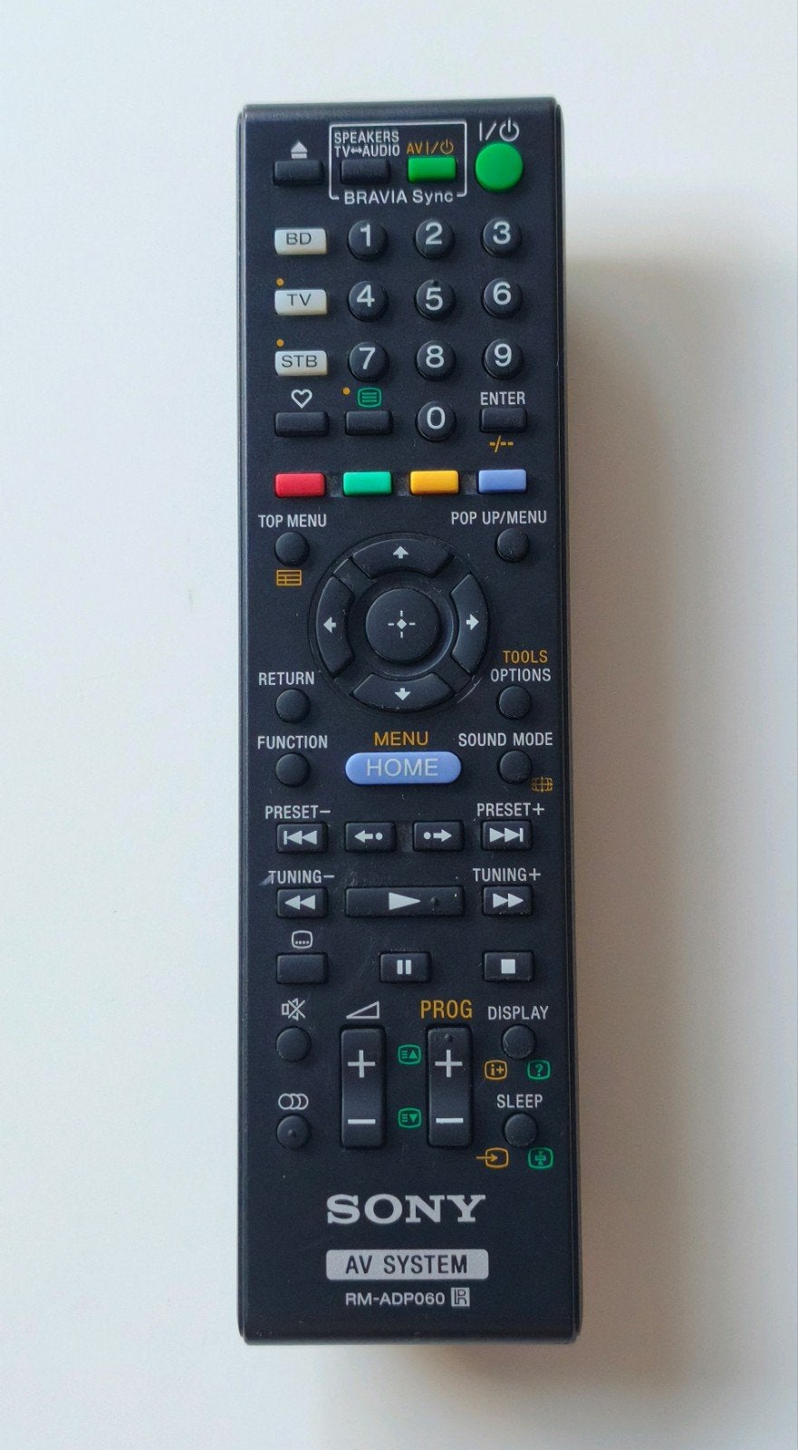 Sony RM-ADP060 AV Systeem Afstandsbediening, Ophalen of Verzenden, Gebruikt, Origineel, Tv