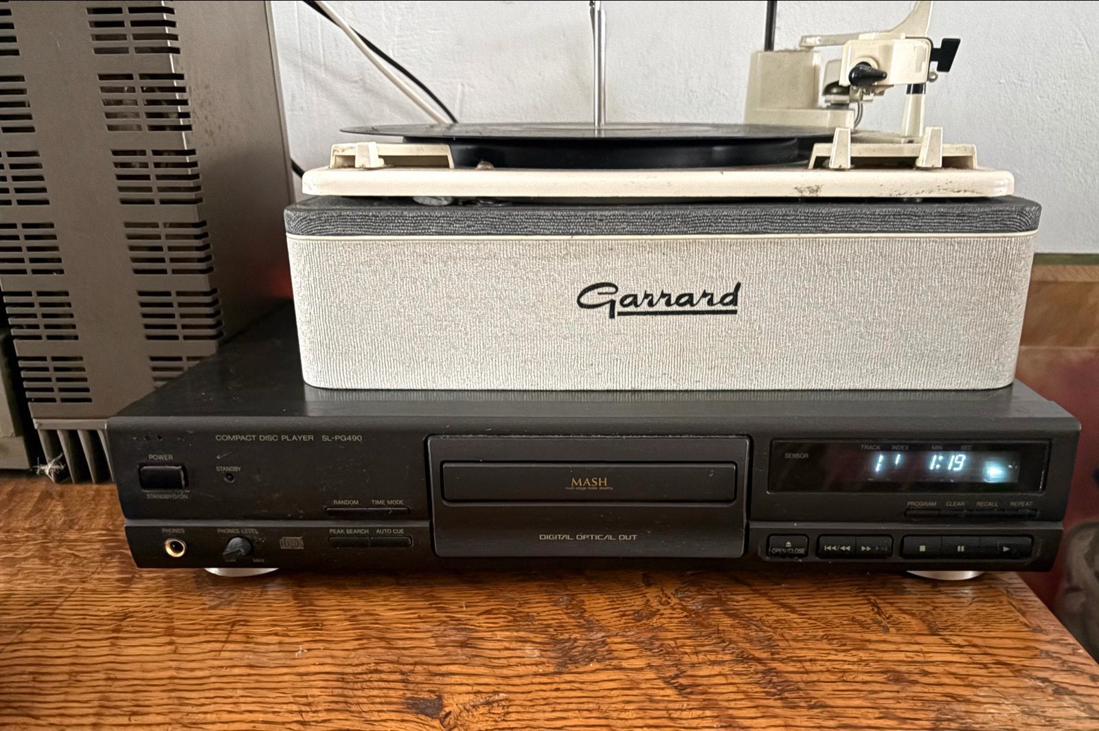 Technics SL-PG490 CD-speler met afstandsbediening, Ophalen of Verzenden, Gebruikt, Technics