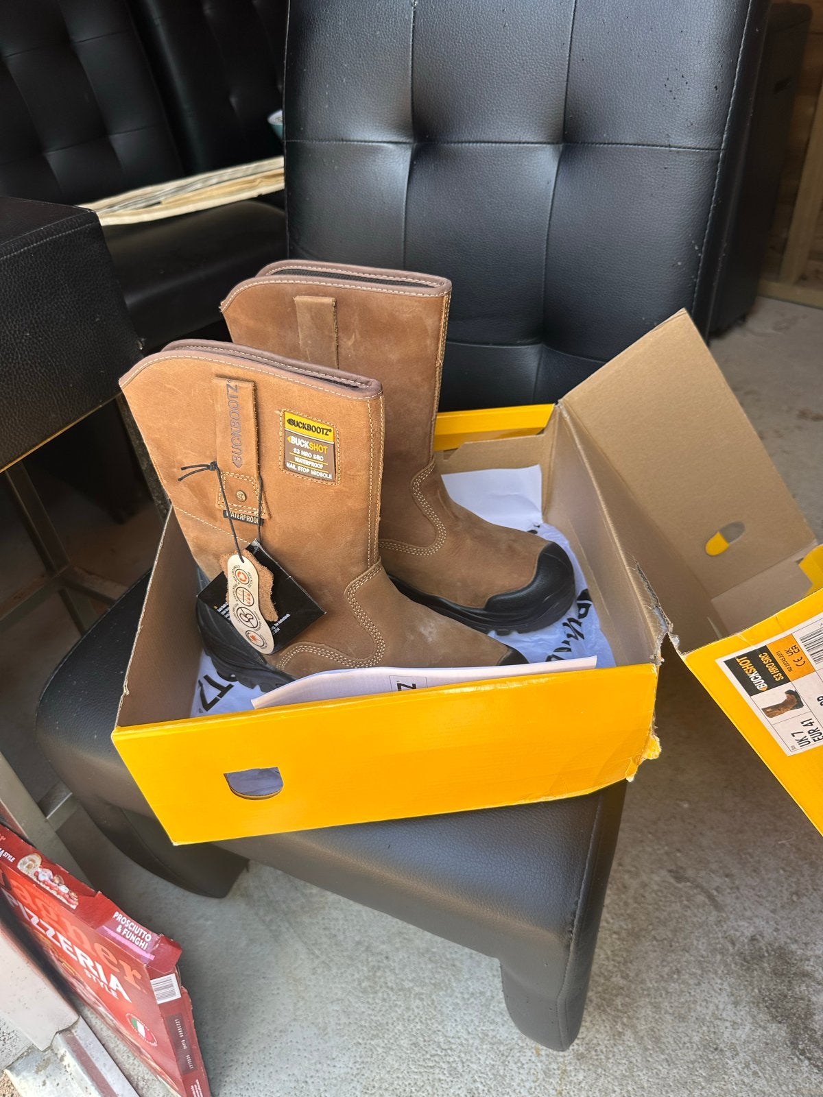 Nieuwe Buckbootz werklaarzen maat 41, Ophalen, Nieuw