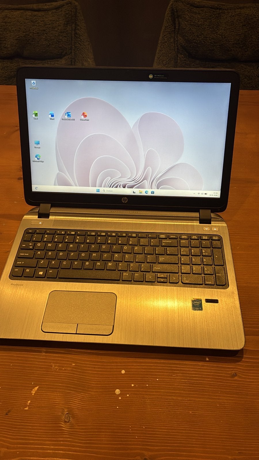 HP ProBook 450 G2 - i5, 8GB RAM, 240GB SSD, Nieuw Toetsenbor, Gebruikt, 8 GB, Ophalen of Verzenden, SSD