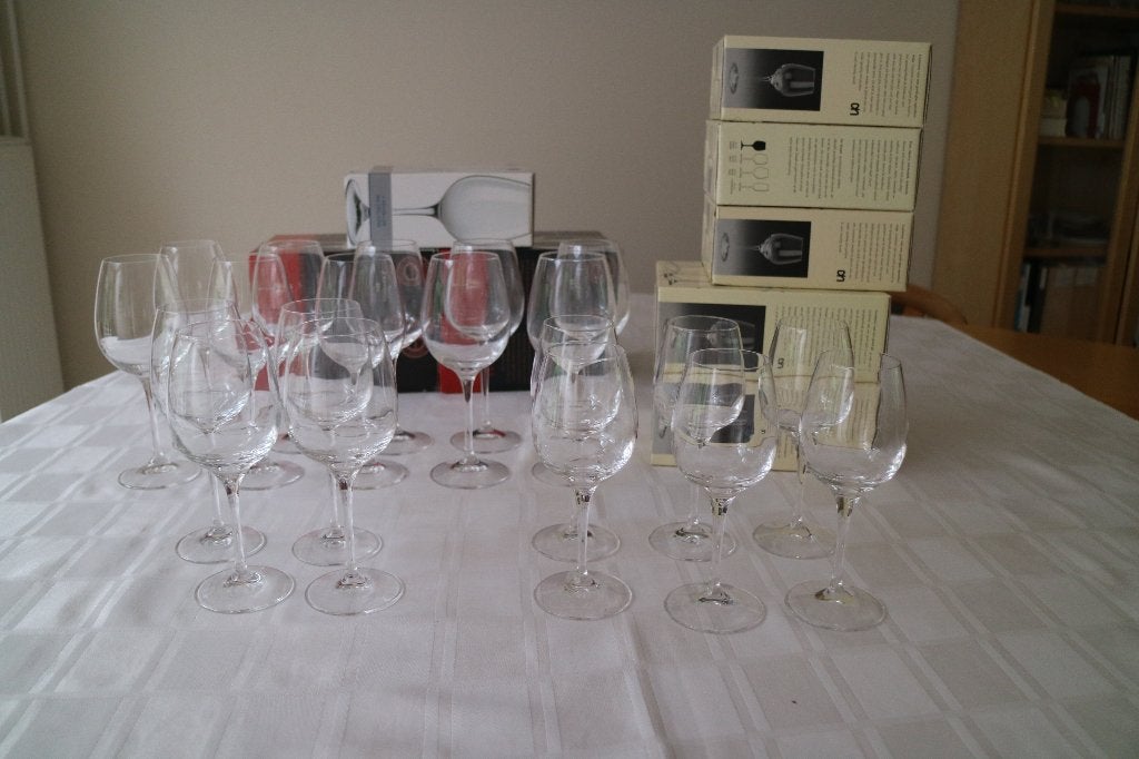 kristallen wijnglazen, Antiek en Kunst, Antiek | Glas en Kristal, Ophalen