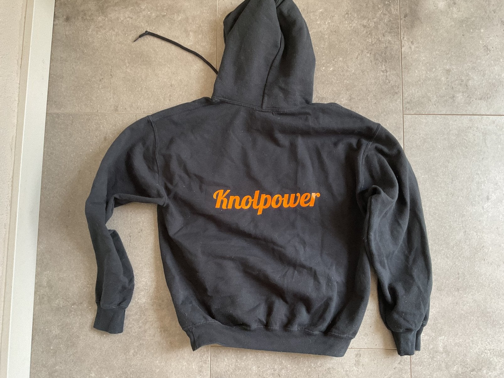 Knolpower hoodie, Ophalen of Verzenden, Gedragen, Maat 48/50 (M), Zwart