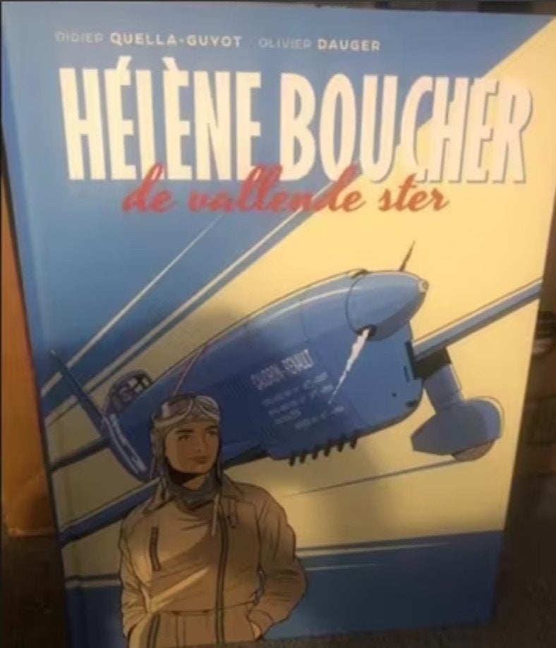de vallende ster helene boucher hardcover g13, Eén stripboek, Ophalen of Verzenden, Zo goed als nieuw