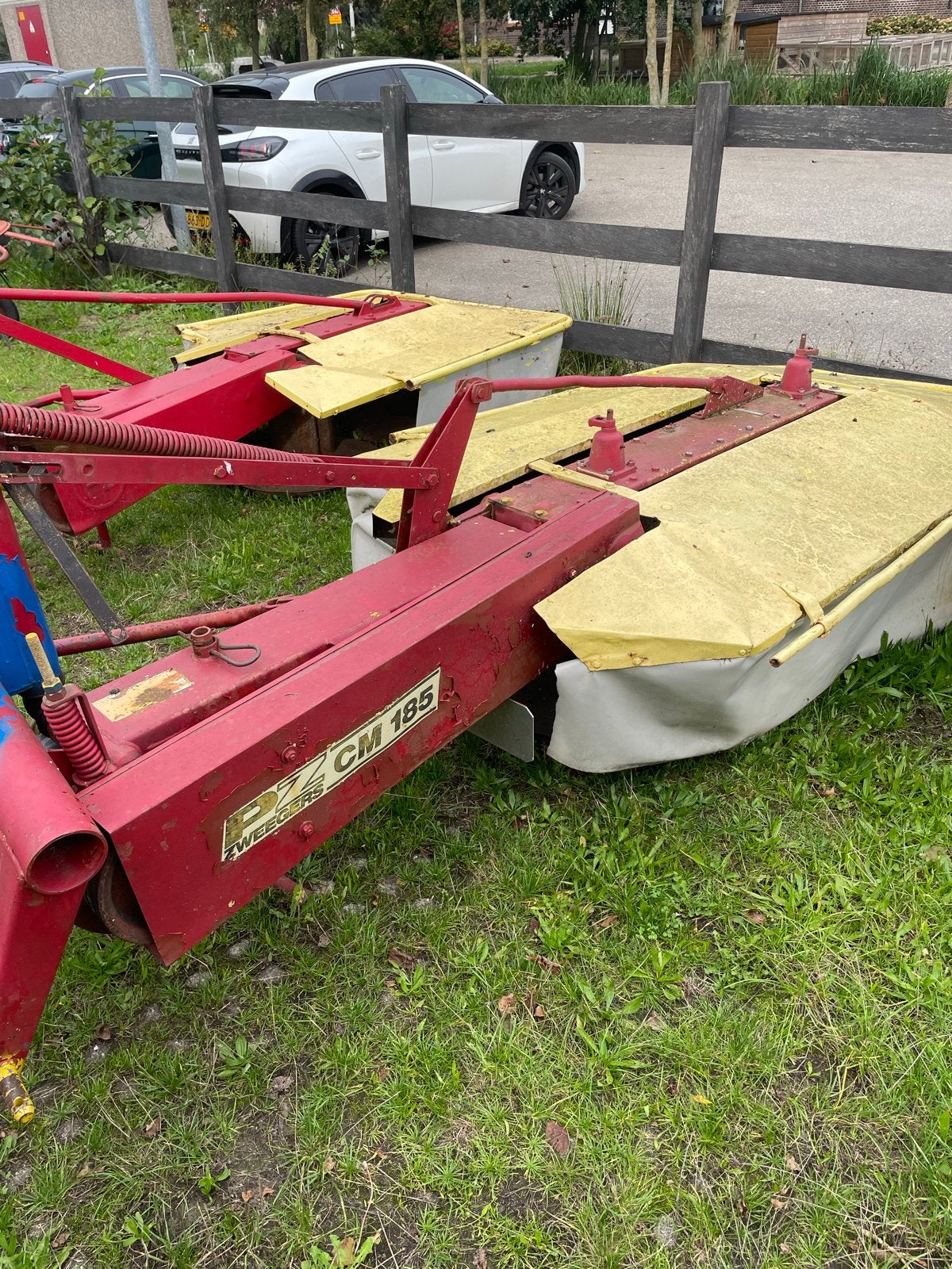 Zweegers CM 185 schijvenmaaier en andere landbouwmachines, Ophalen, Akkerbouw, Oogstmachine
