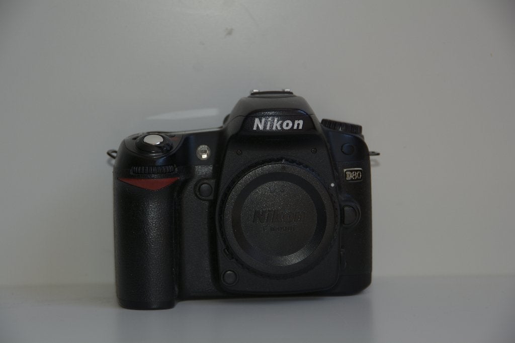 Nikon D80 body, Gebruikt, Spiegelreflex, 10 Megapixel, Ophalen of Verzenden