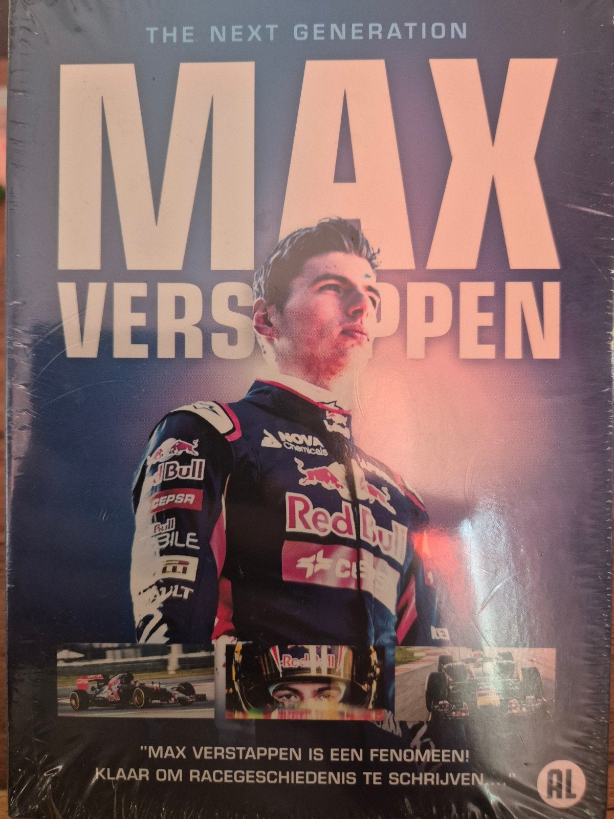 Max Verstappen: The Next Generation DVD - 6 afleveringen, Alle leeftijden, Nederlands, Inclusief doosje, Nieuw in verpakking