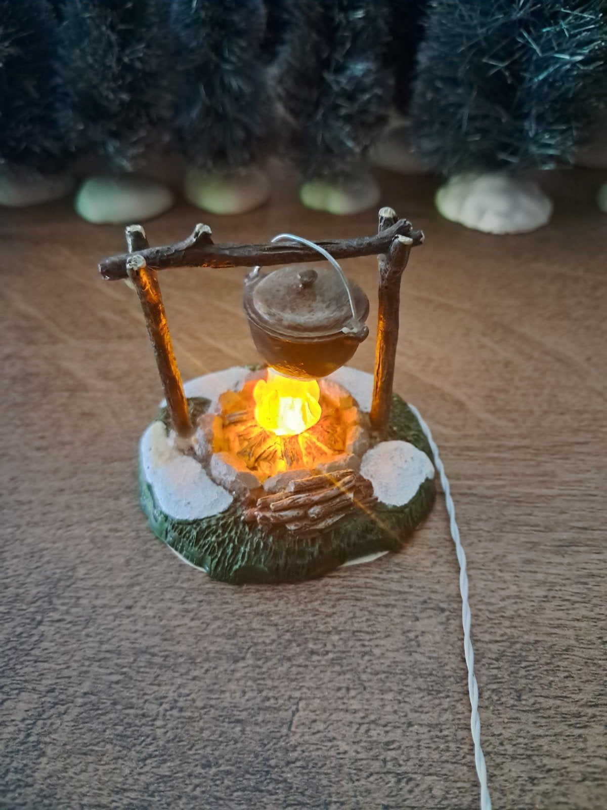 Luville kampvuur met ketel, Diversen, Kerst, Ophalen