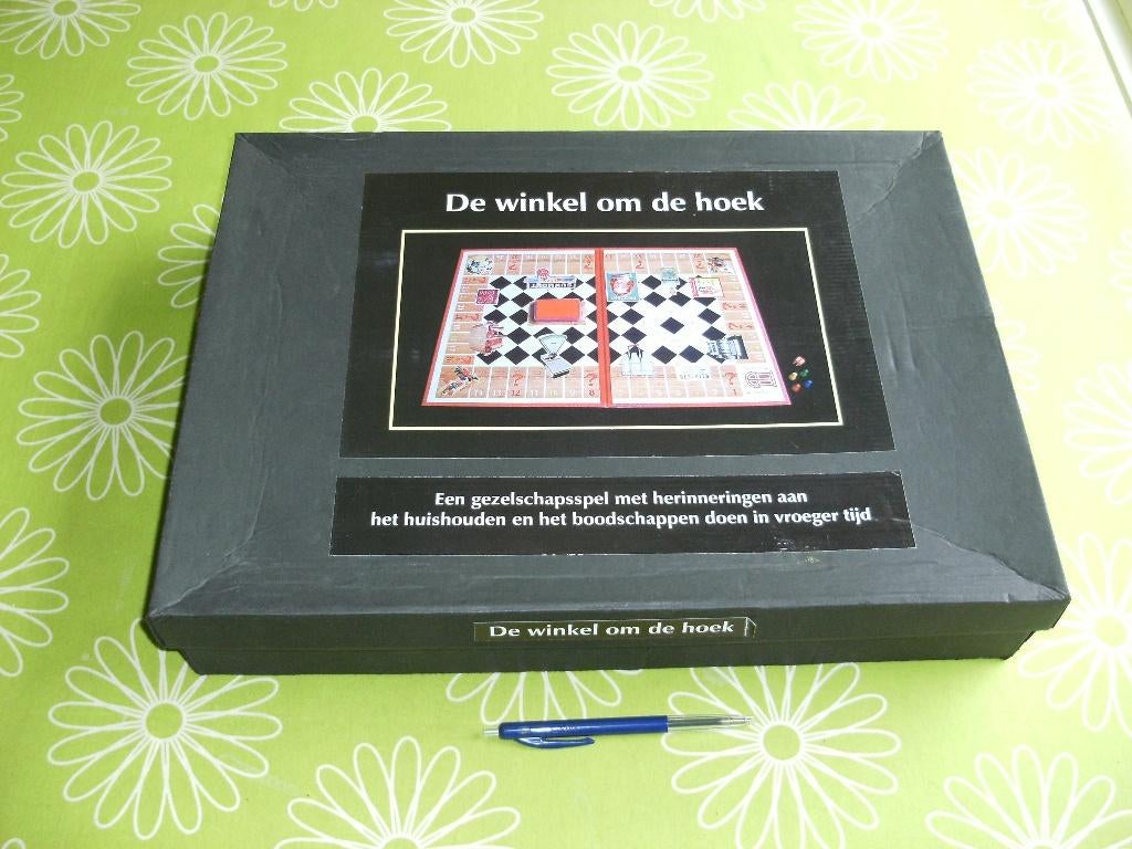 Nostalgisch bordspel: De winkel om de hoek, Hobby en Vrije tijd, Gezelschapsspellen | Bordspellen, Vijf spelers of meer, Ophalen of Verzenden
