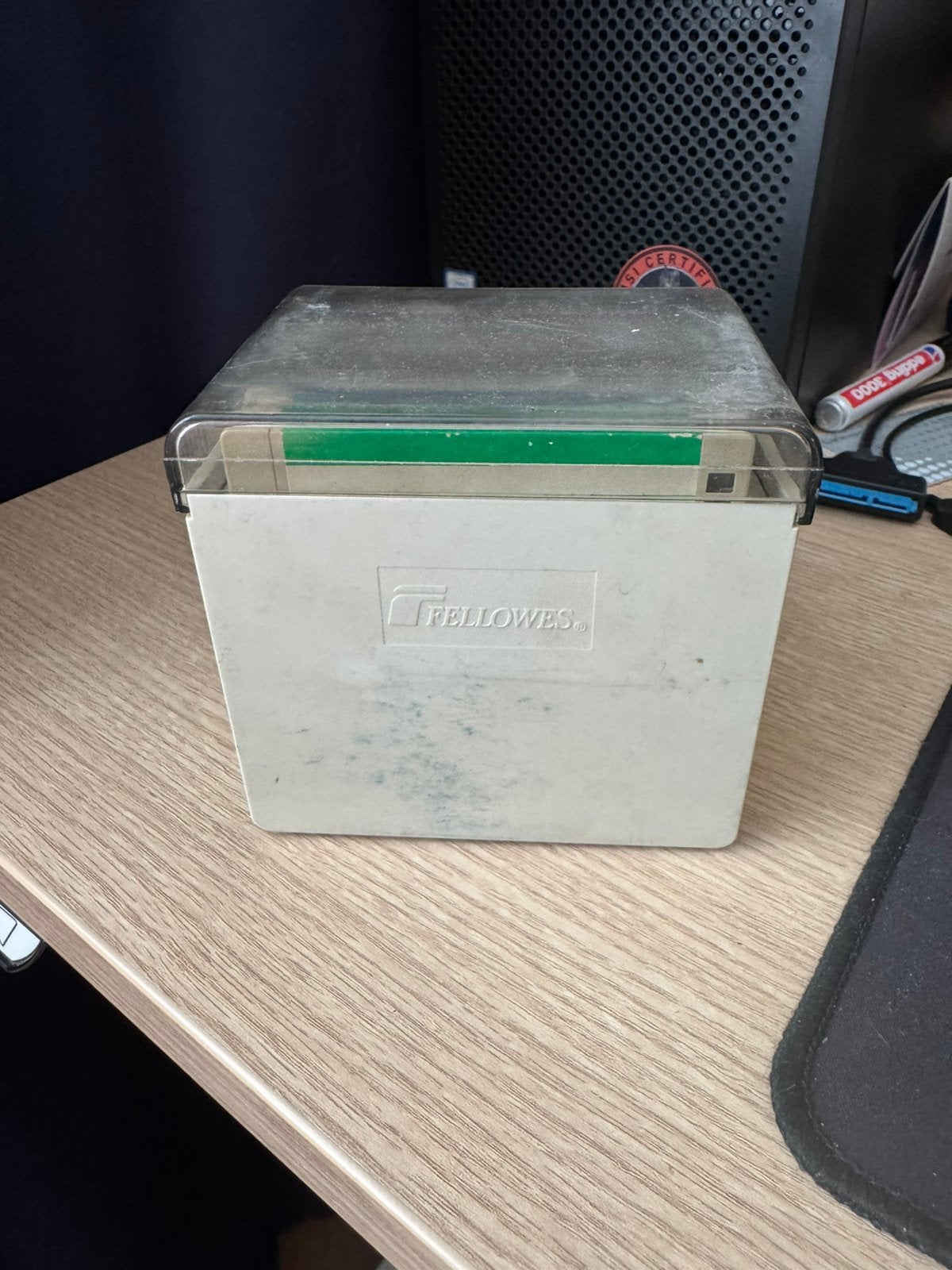 15 diskettes is doosje, Ophalen