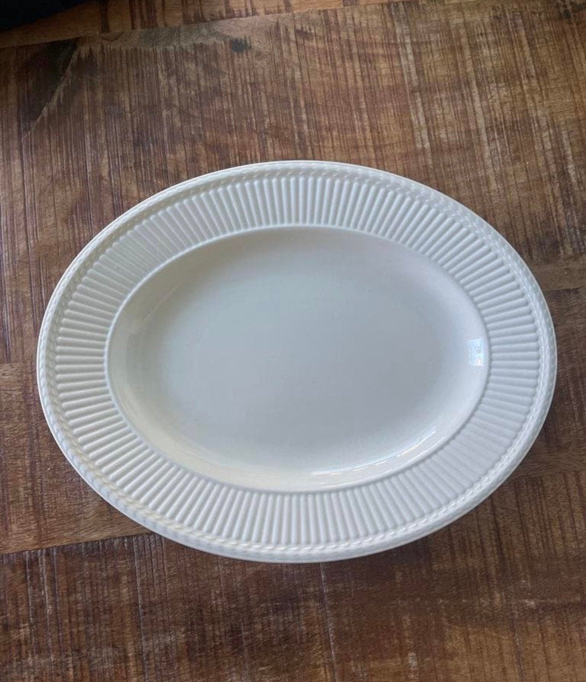 Wedgwood Edme Ovale Serveerschaal - Klassiek en Elegant, Ophalen of Verzenden